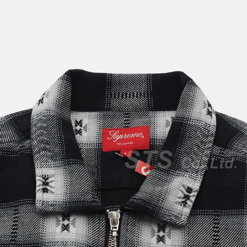 Supreme - Plaid Flannel Zip Up Shirt - UG.SHAFT
