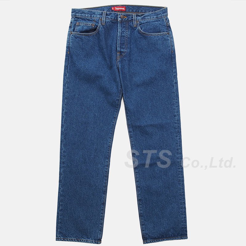 商品名supsupreme regular jeans
