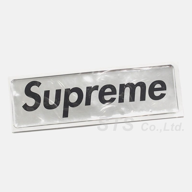 Supreme - Raised Plastic Box Logo Sticker - UG.SHAFT