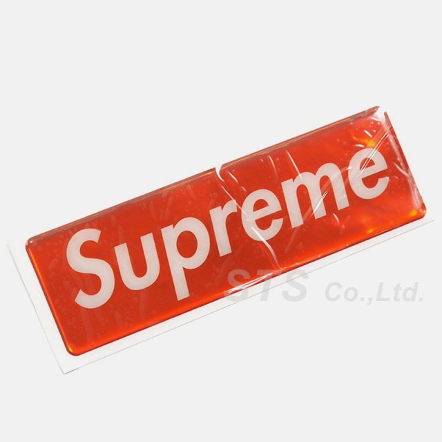 Supreme - Raised Plastic Box Logo Sticker 