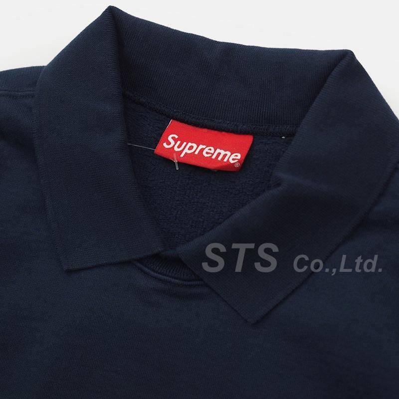 Supreme - supreme cable knit terry polo サイズS 黒の+