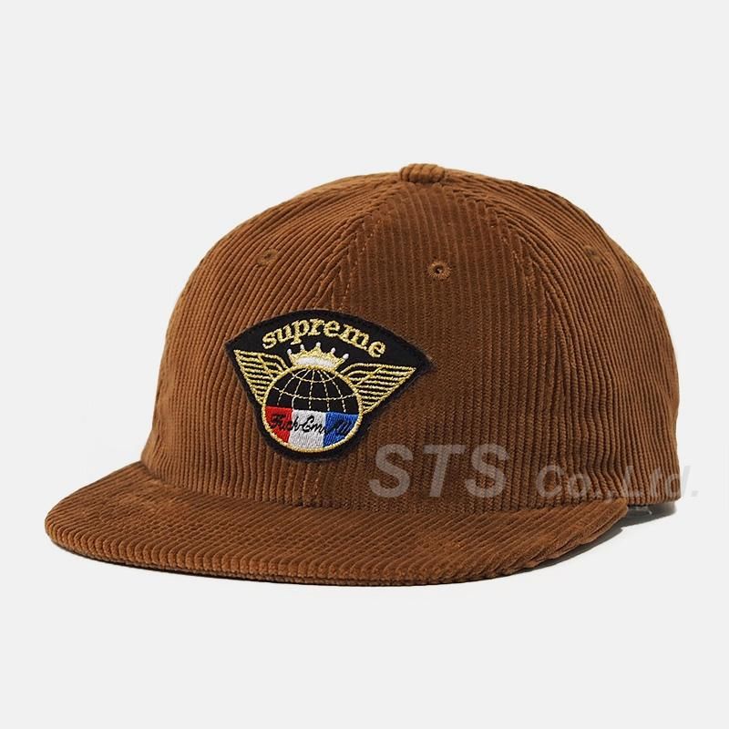 Supreme Ripple Corduroy 6-Panel キャップ - 帽子