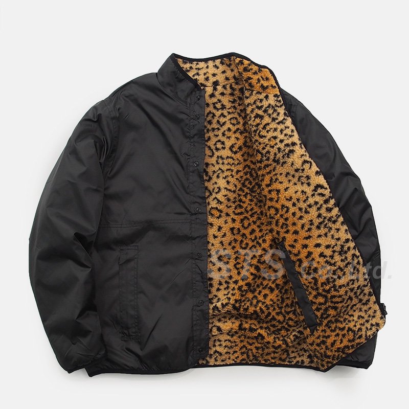 Supreme Leopard Fleece Reversible JacketSNK