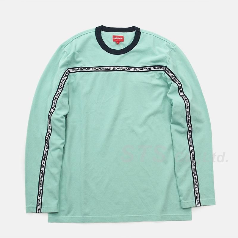 新品未使用 Supreme Tape Stripe L/S Pique Top Supreme - Tape Stripe L/S Pique Top - UG.SHAFT