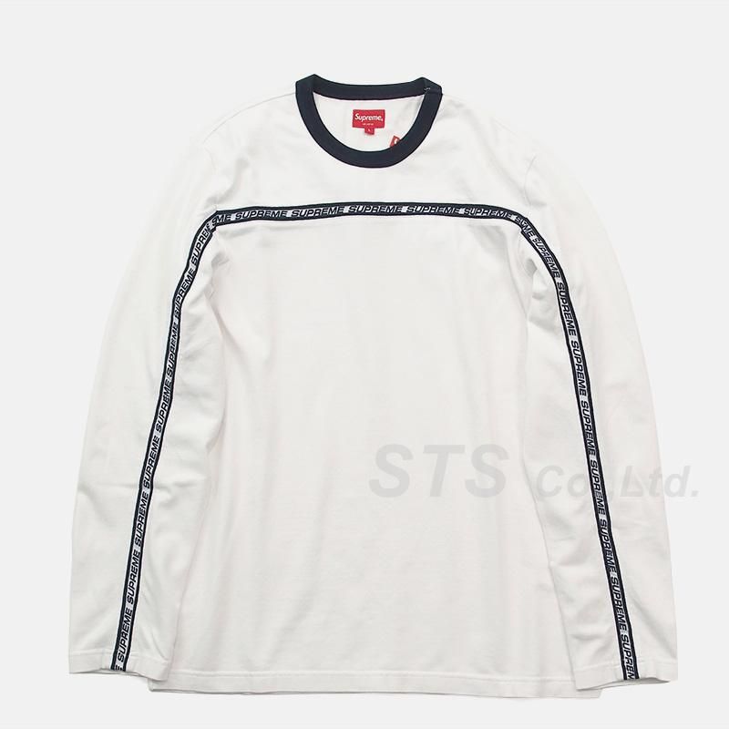 新品未使用 Supreme Tape Stripe L/S Pique Top Supreme - Tape Stripe L/S Pique Top - UG.SHAFT