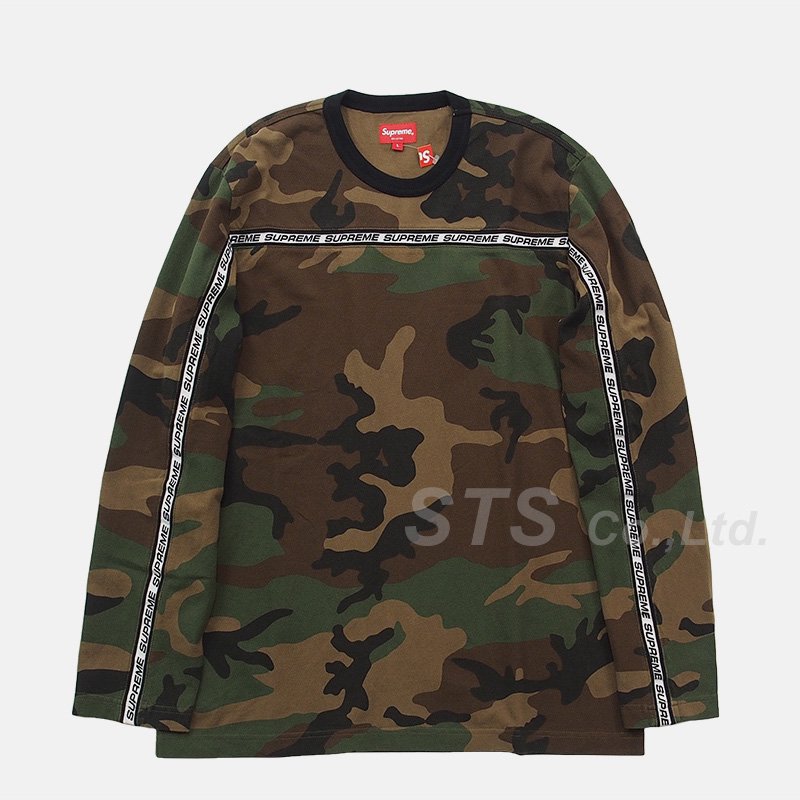 Supreme - Tape Stripe L/S Pique Top - UG.SHAFT