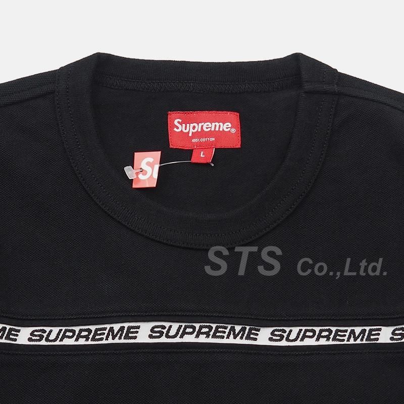 新品未使用 Supreme Tape Stripe L/S Pique Top Supreme - Tape Stripe L/S Pique Top - UG.SHAFT