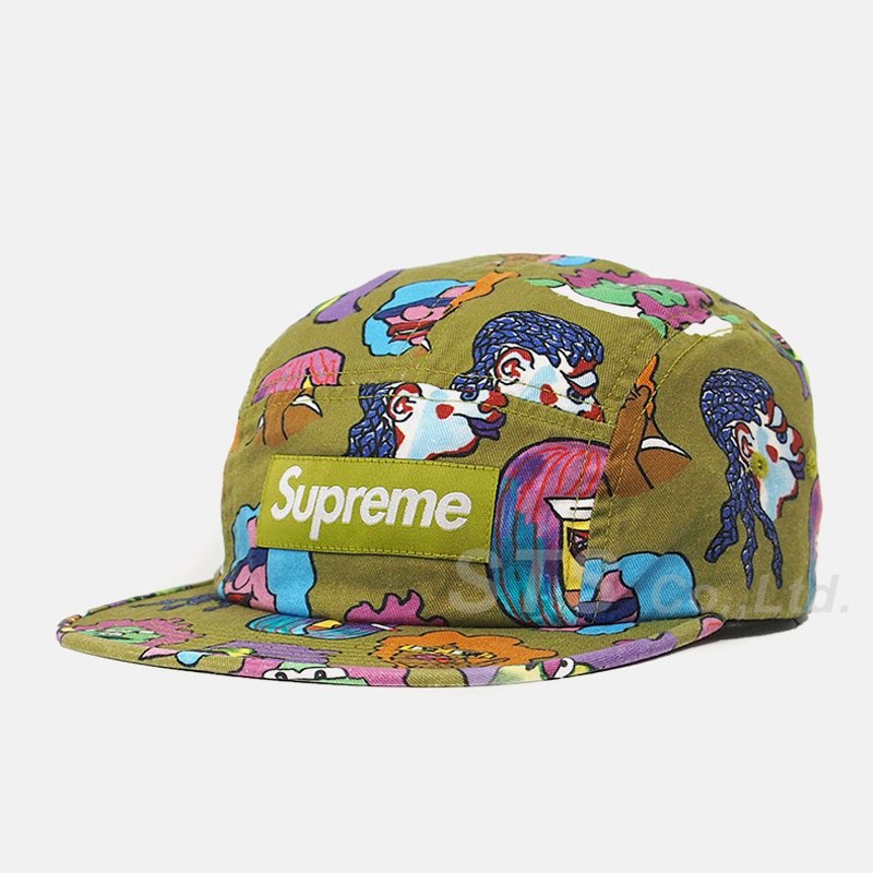 supreme 2017fw gons heads camp cap