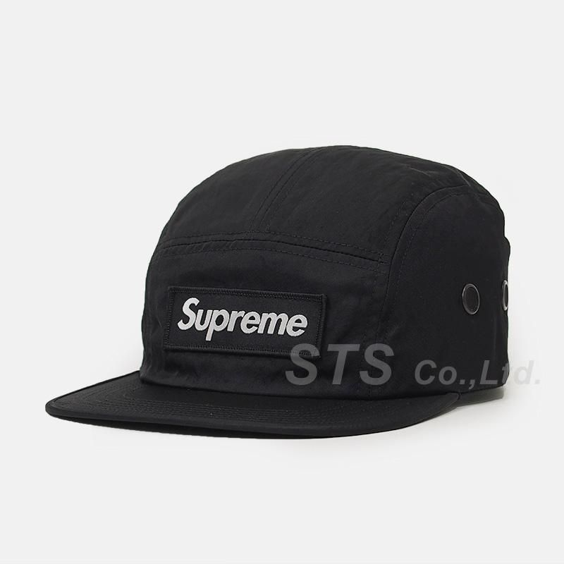 Supreme Kevlar Camp Cap Black 黒 クロ ナイロン-