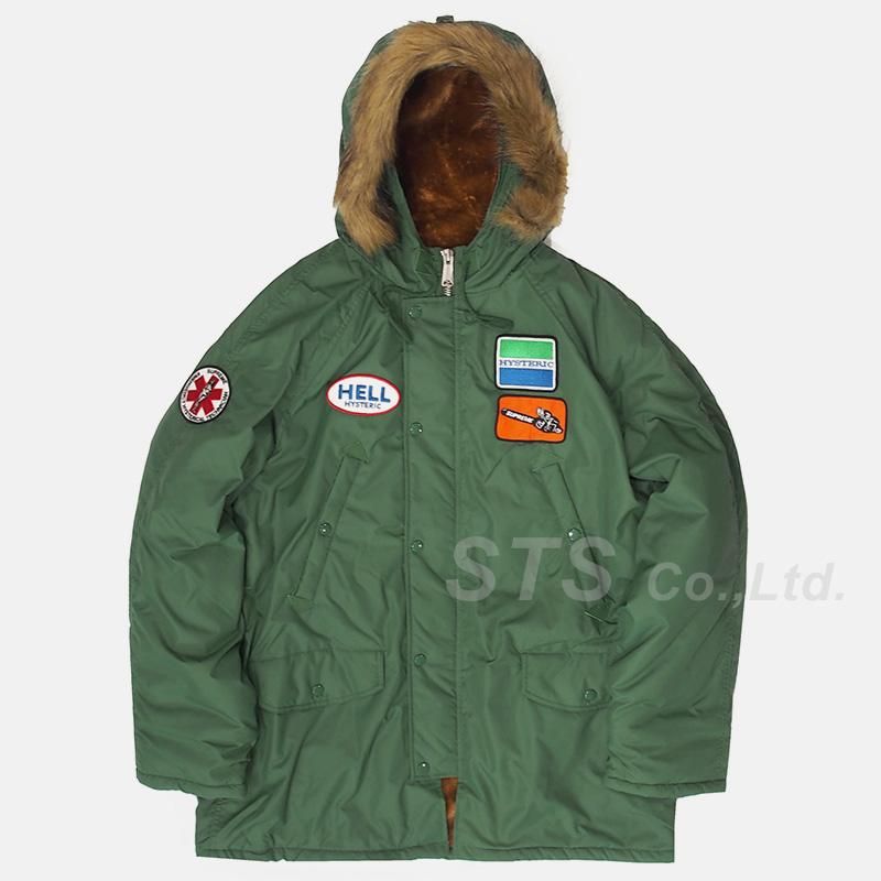 Supreme x HYSTERIC GLAMOUR N-3B Parka - モッズコート