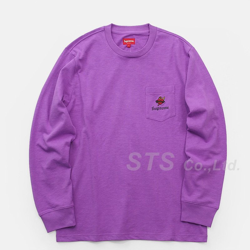 Supreme - Sacred Heart L/S Pocket Tee - UG.SHAFT