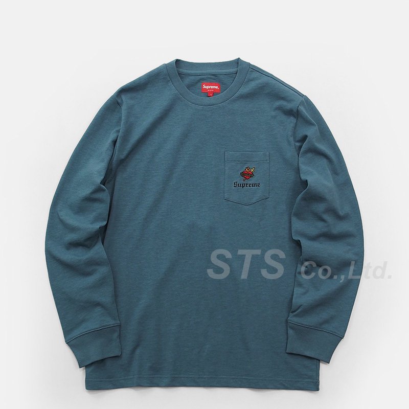 Supreme - Sacred Heart L/S Pocket Tee - UG.SHAFT