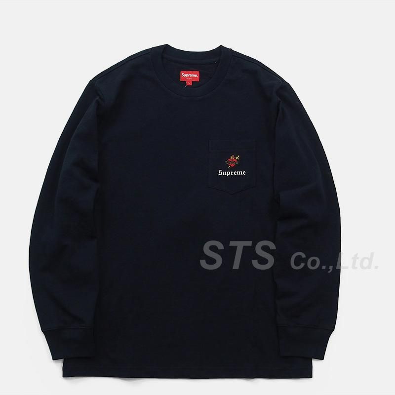 Supreme - Sacred Heart L/S Pocket Tee - UG.SHAFT