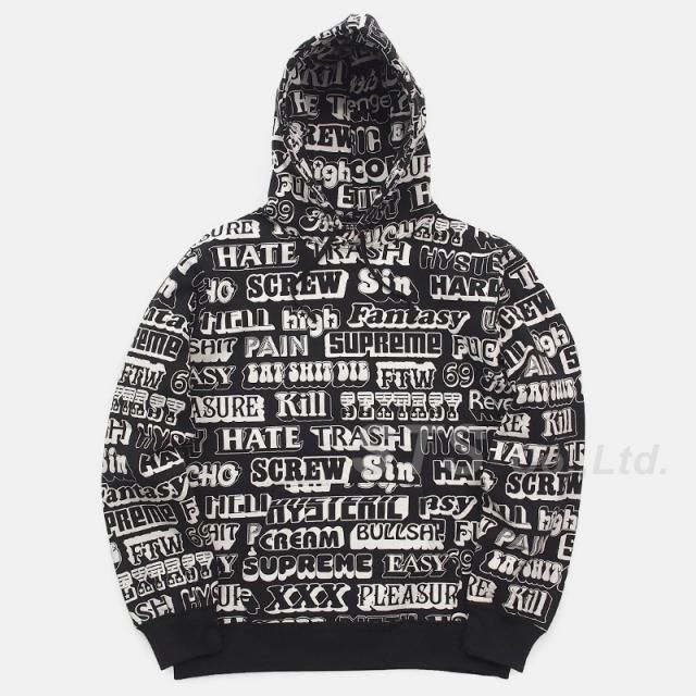 Supreme/HYSTERIC GLAMOUR Patches Zip Up Sweatshirt - UG.SHAFT