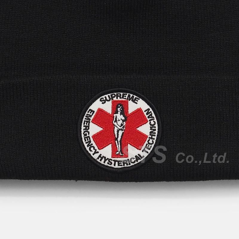 帽子 Supreme HYSTERIC GLAMOUR Beanie 2017 Supreme Hysteric Glamour Beanie Black - FW17 - US