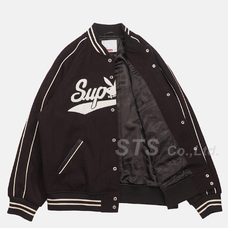 Supreme/Playboy Wool Varsity Jacket - UG.SHAFT