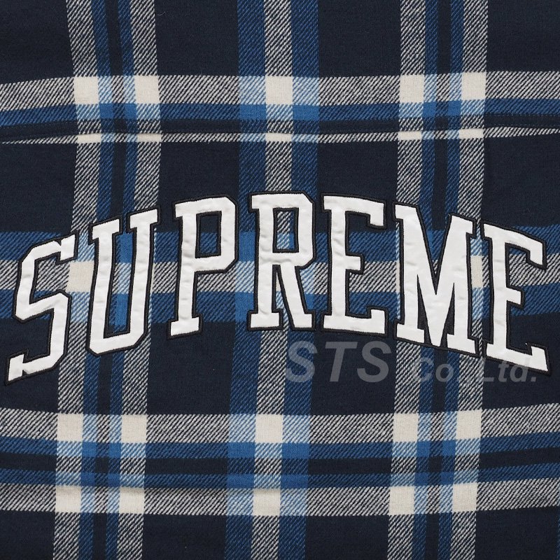 Supreme - Quilted Arc Logo Flannel Shirt - UG.SHAFT