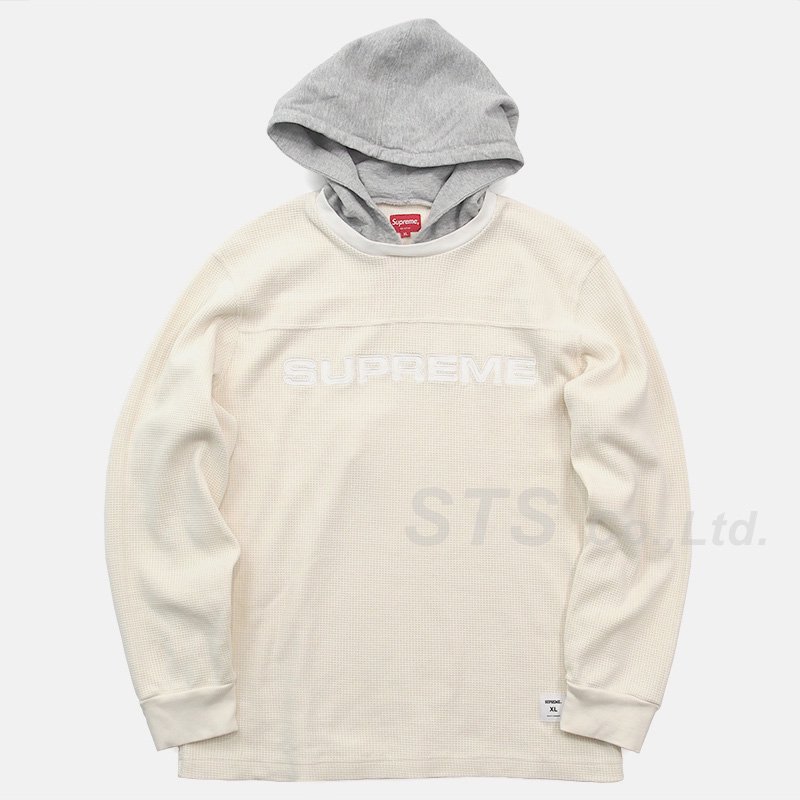 Supreme - Hooded Waffle Ringer - UG.SHAFT