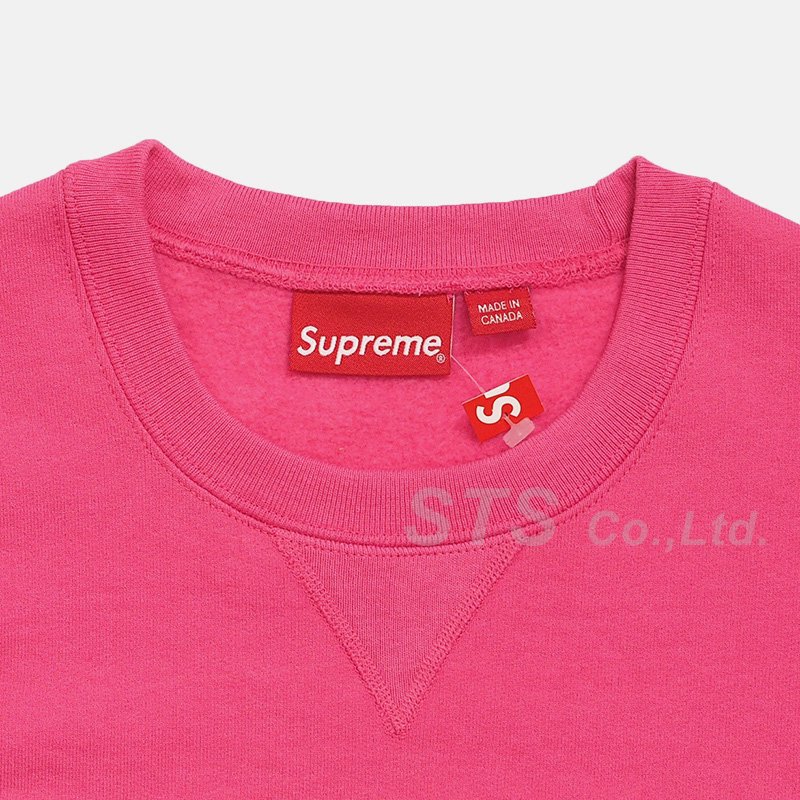 Supreme - Zig Zag Stitch Panel Crewneck - UG.SHAFT