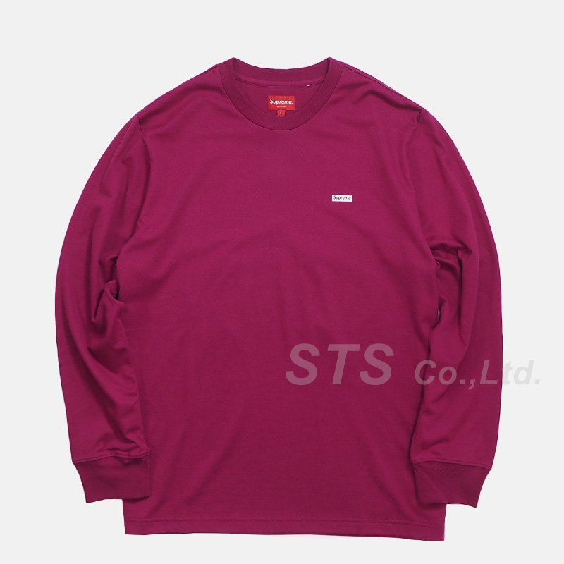 Supreme - Metallic Box Logo L/S Tee - UG.SHAFT