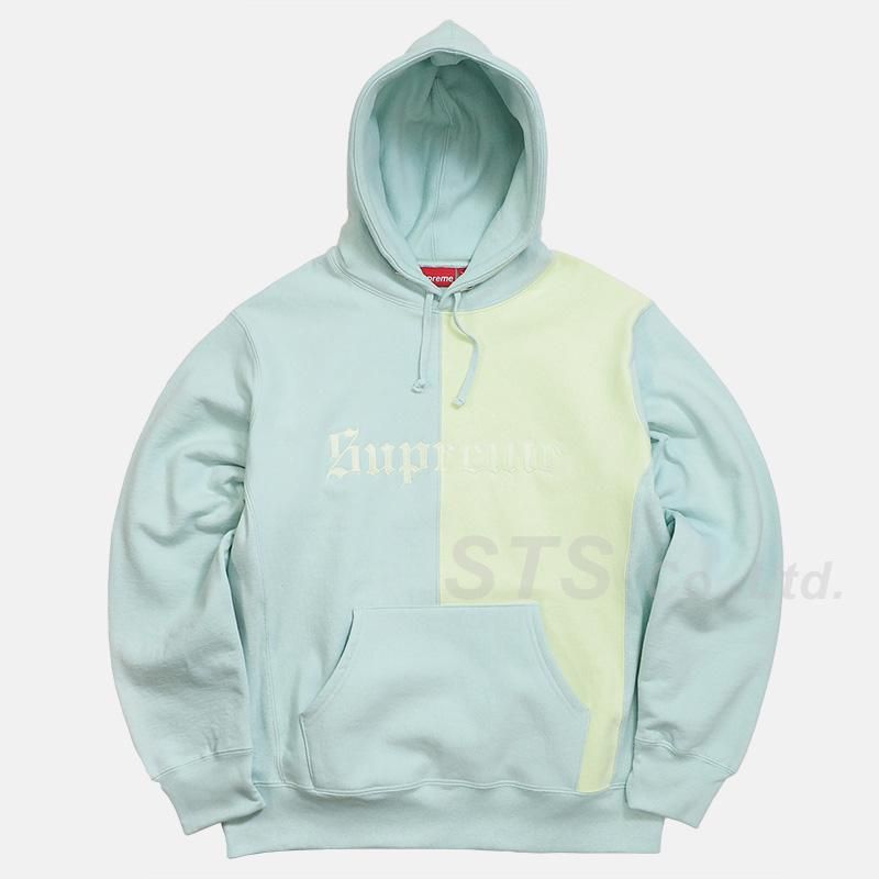 Supreme Split OldEnglish Hooded Sweat δθ