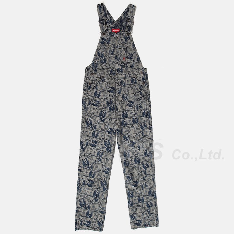 Supreme - 100 Dollar Bill Overalls - UG.SHAFT