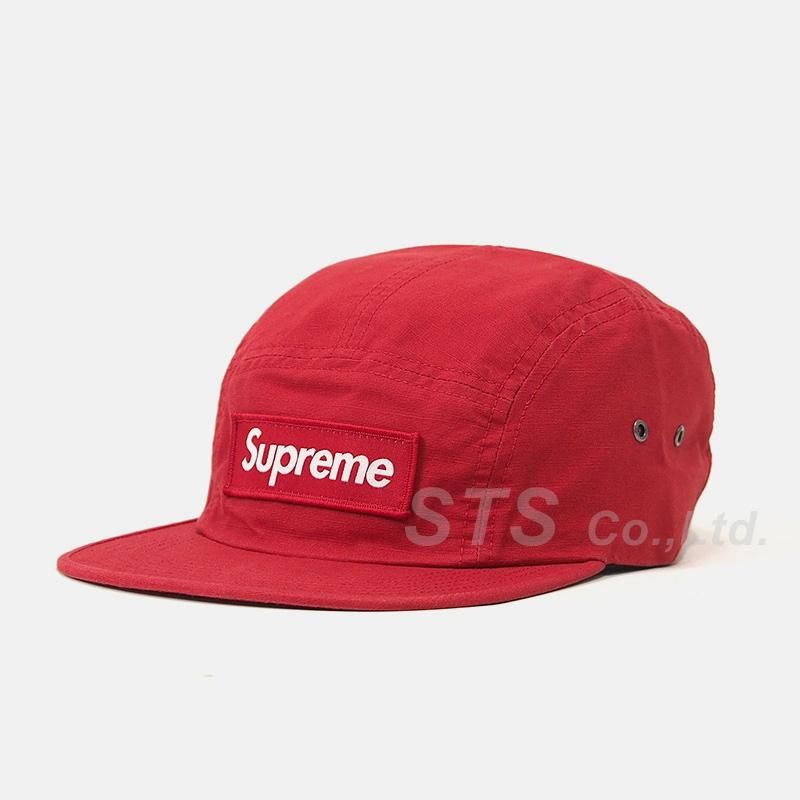 SUPREME　Metal D-Ring Camp Cap　RED