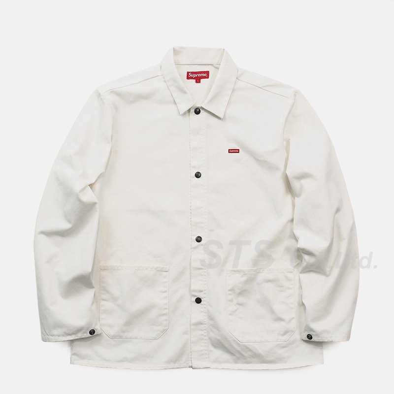 supreme shop jacket サイズS White