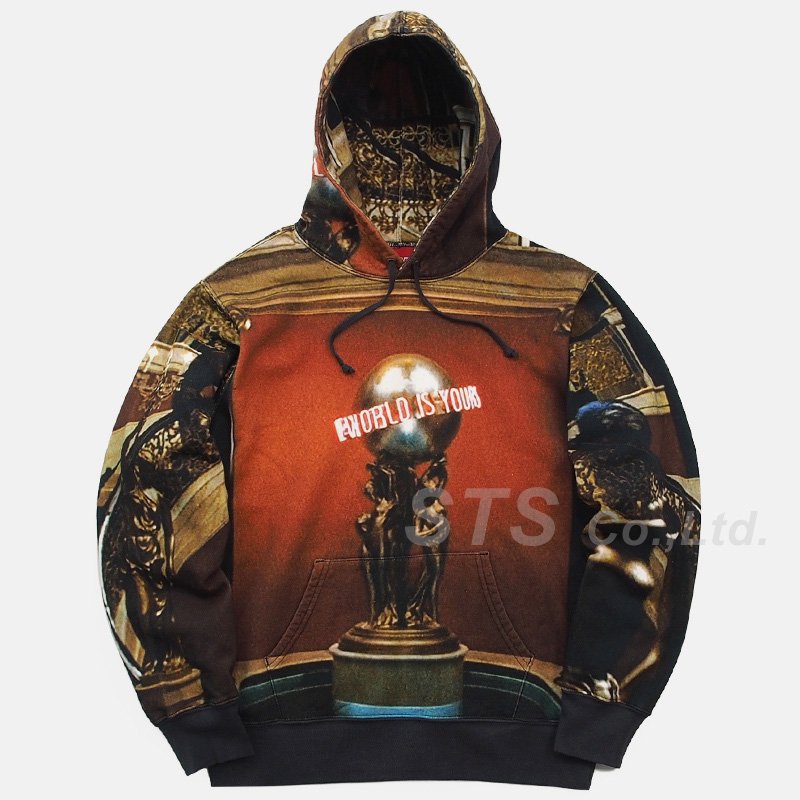 supreme Scarface World Is Yours フーディLサイズメンズ