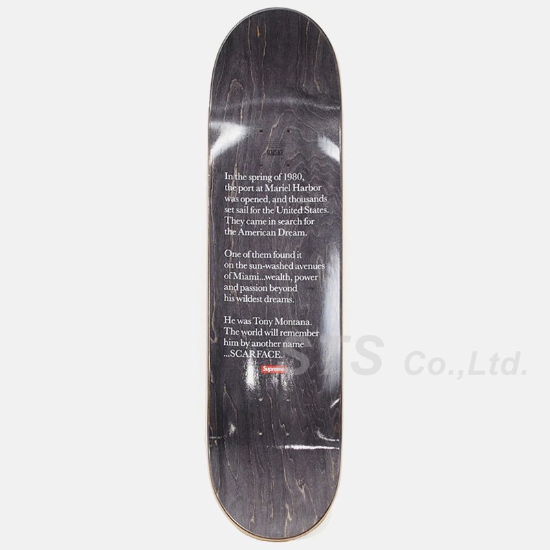 Supreme - Scarface Split Skateboard - UG.SHAFT