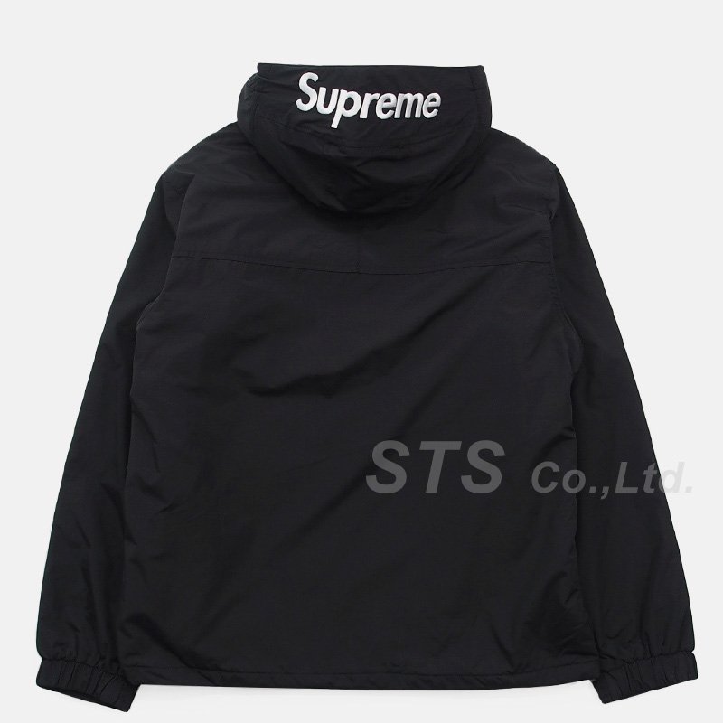 Supreme - Hooded Logo Half Zip Pullover - UG.SHAFT