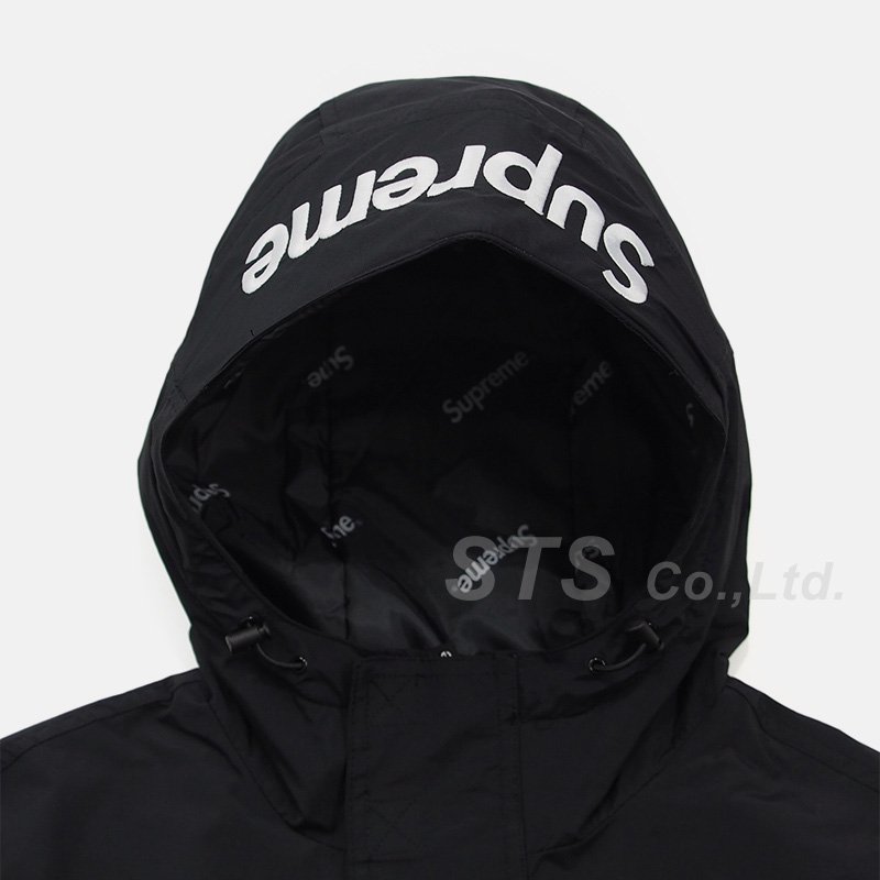 Supreme - Hooded Logo Half Zip Pullover - UG.SHAFT