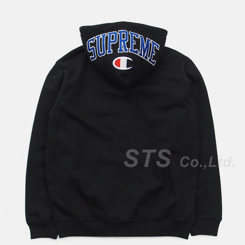 Supreme/Champion Arc Logo Zip Up Sweat - UG.SHAFT