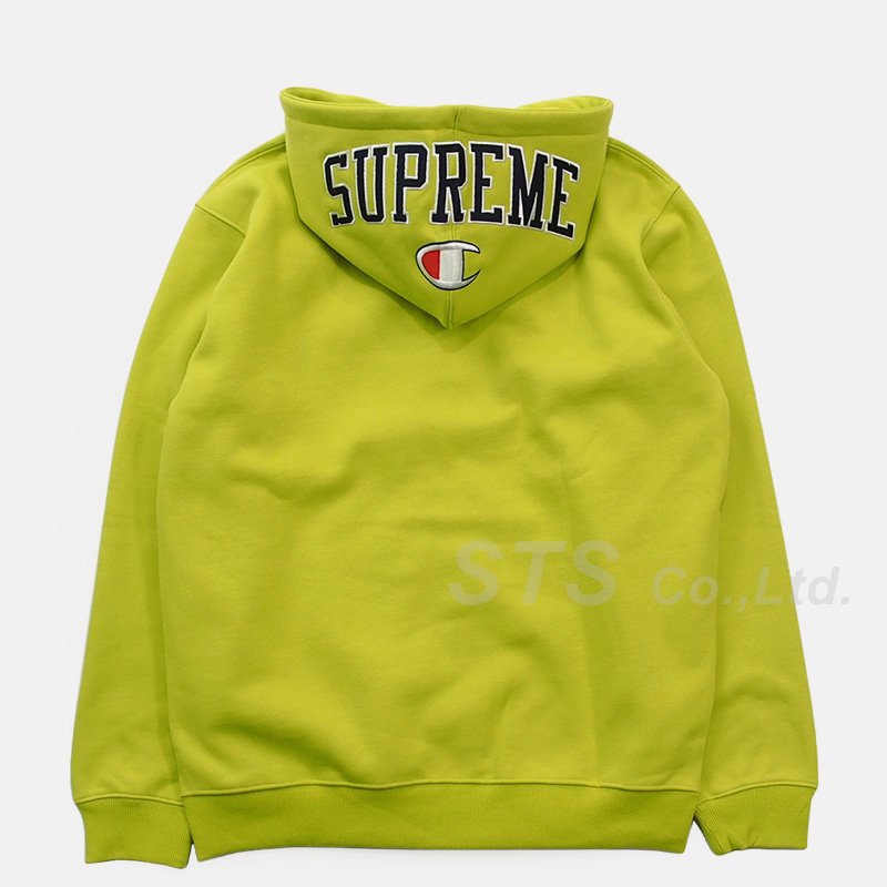 Supreme/Champion Arc Logo Zip Up Sweat - UG.SHAFT