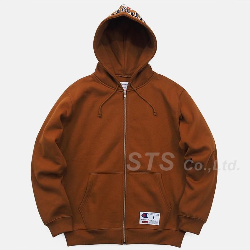 Supreme/Champion Arc Logo Zip Up Sweat - UG.SHAFT