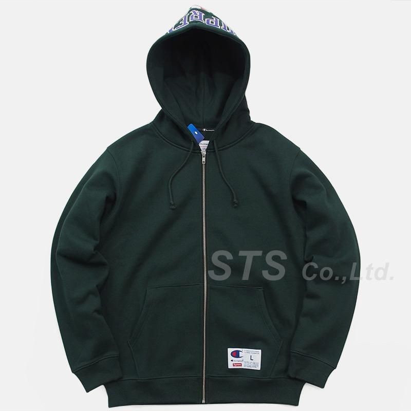 Supreme x champion arc logo zip up on sale