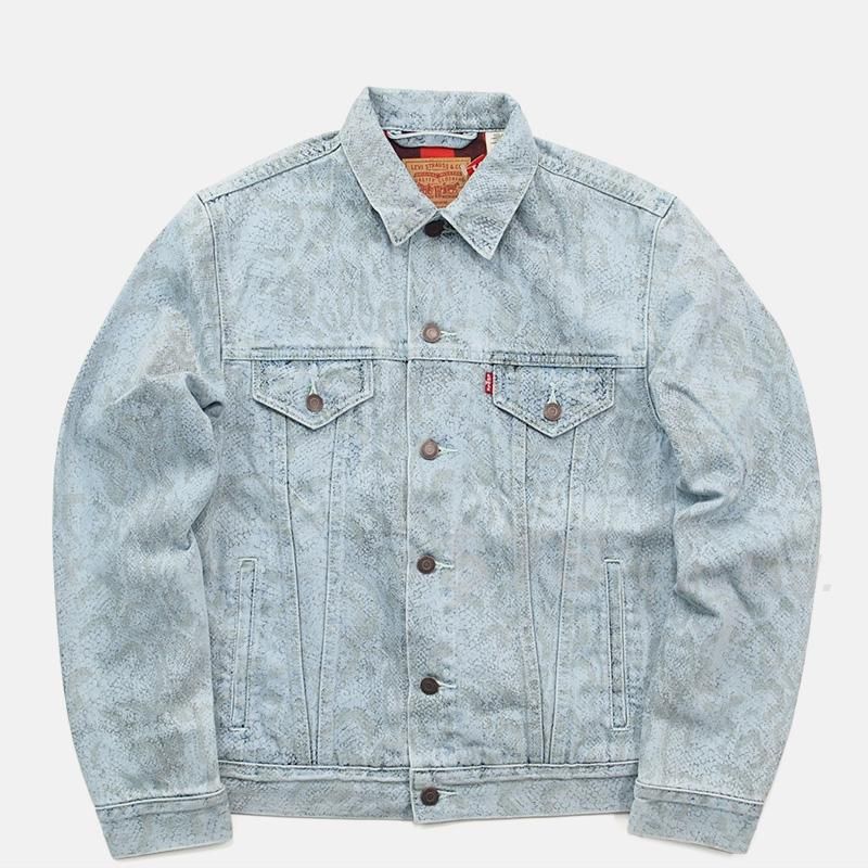 Supreme/Levi's Snakeskin Trucker Jacket 