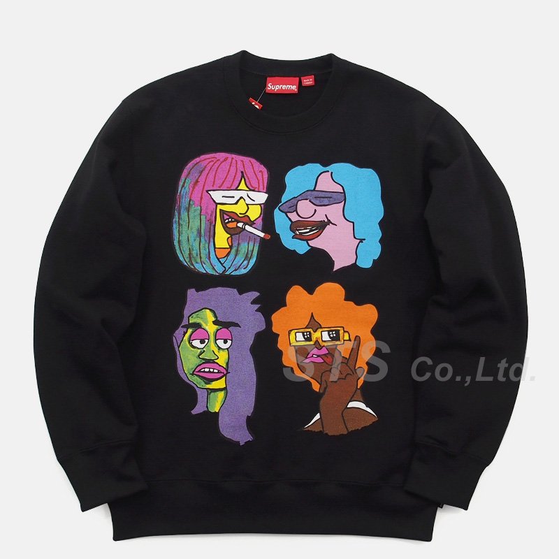 supreme gonz heads crewneck sweat | hartwellspremium.com