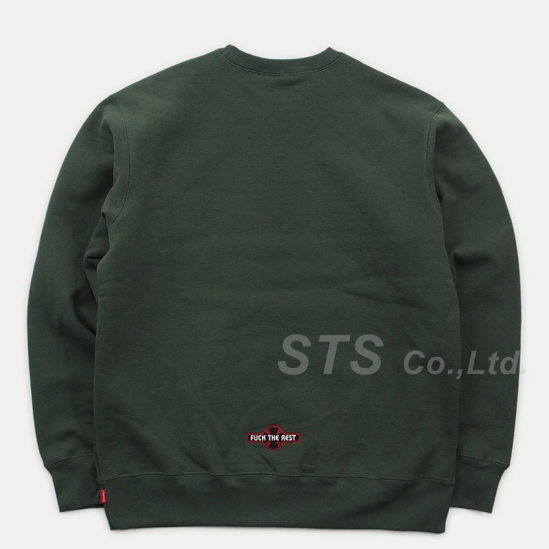 Supreme/Independent Fuck The Rest Crewneck - UG.SHAFT