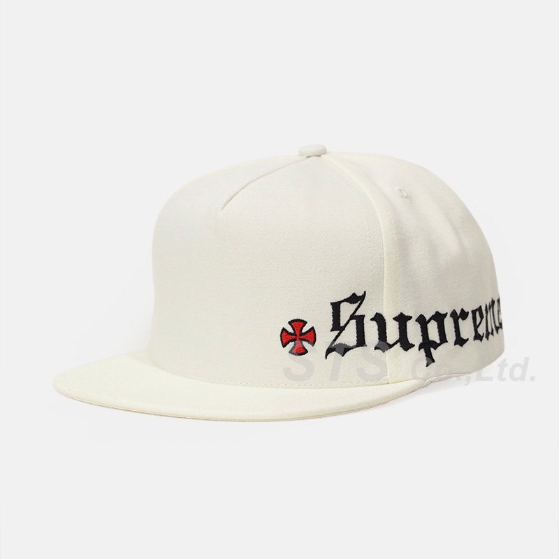 シュプリーム　independent old English 5-panel