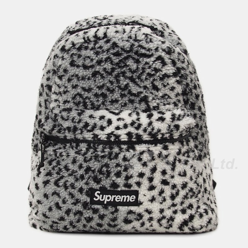 Supreme - Leopard Fleece Backpack - UG.SHAFT