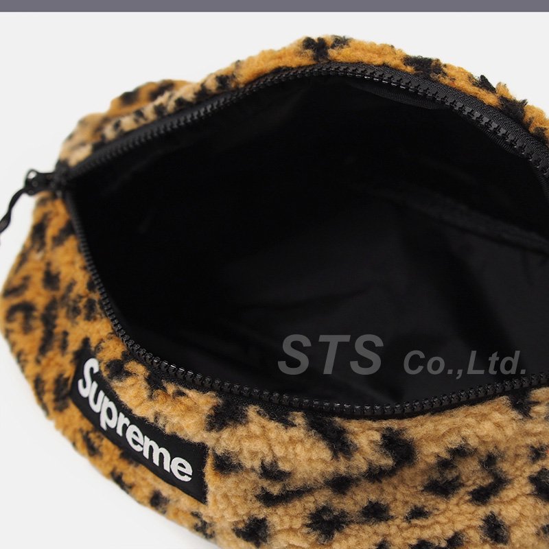 Supreme - Leopard Fleece Waist Bag - UG.SHAFT