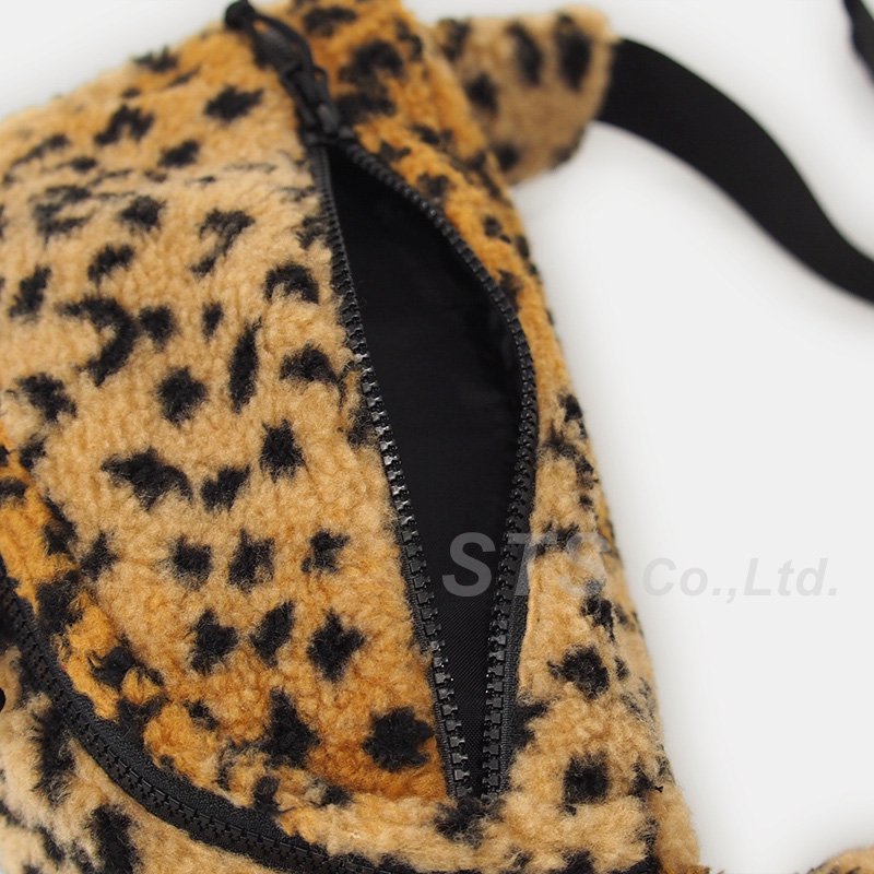 Supreme - Leopard Fleece Waist Bag - UG.SHAFT