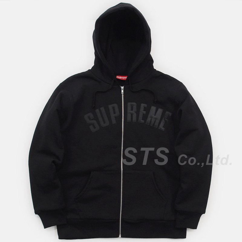 Supreme - Arc Logo Thermal Zip Up Sweatshirt - UG.SHAFT