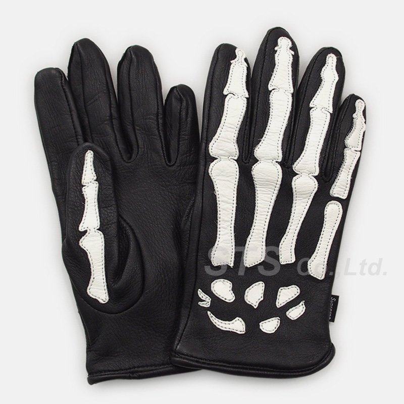Supreme/Vanson Leather X-Ray Gloves - UG.SHAFT