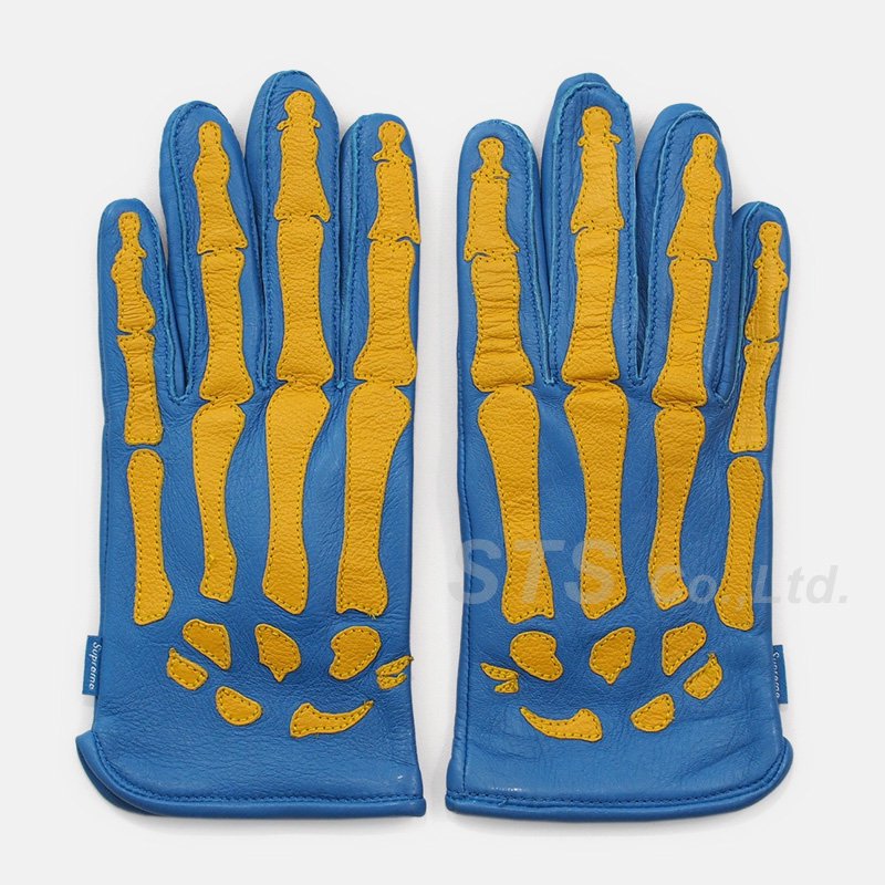 Supreme/Vanson Leather X-Ray Gloves - UG.SHAFT