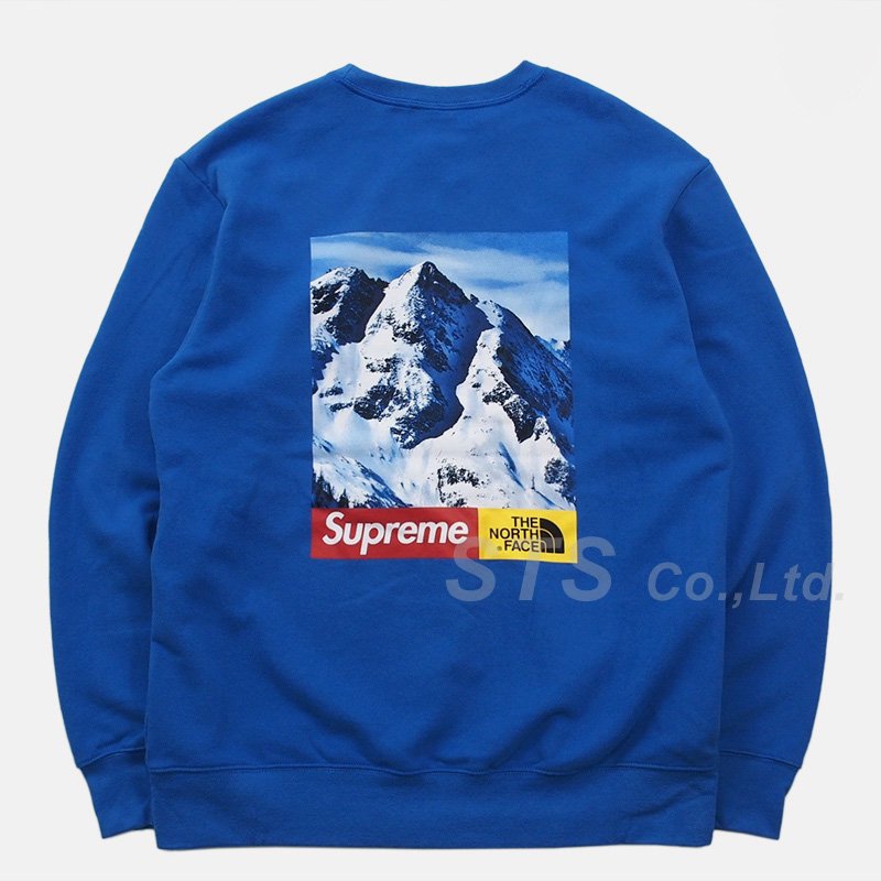 Supreme/The North Face Mountain Crewneck Sweatshirt - UG.SHAFT