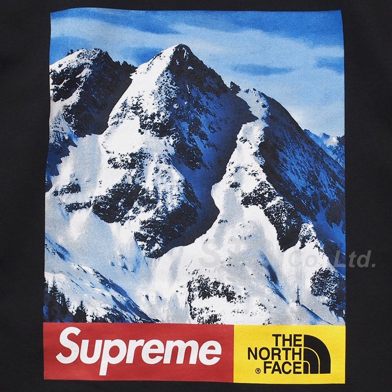 Supreme the north face mountain best sale crewneck sweatshirt