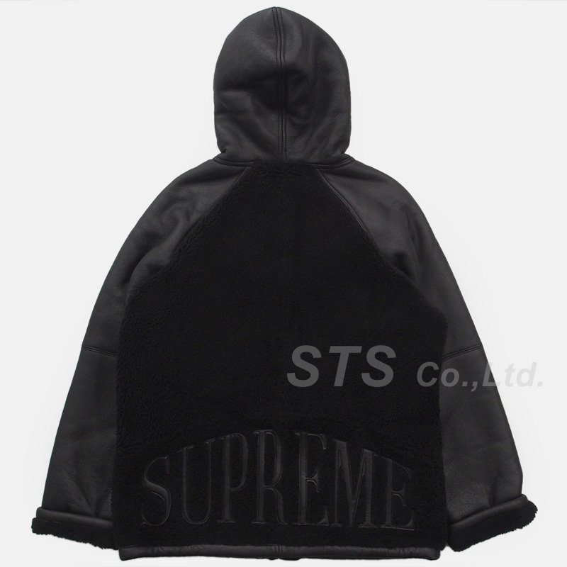 Supreme - Reversed Shearling Hooded Jacket - UG.SHAFT