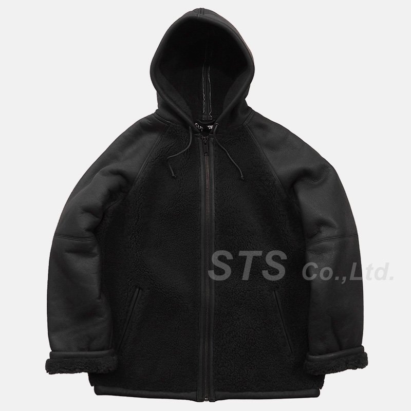 Supreme - Reversed Shearling Hooded Jacket - UG.SHAFT